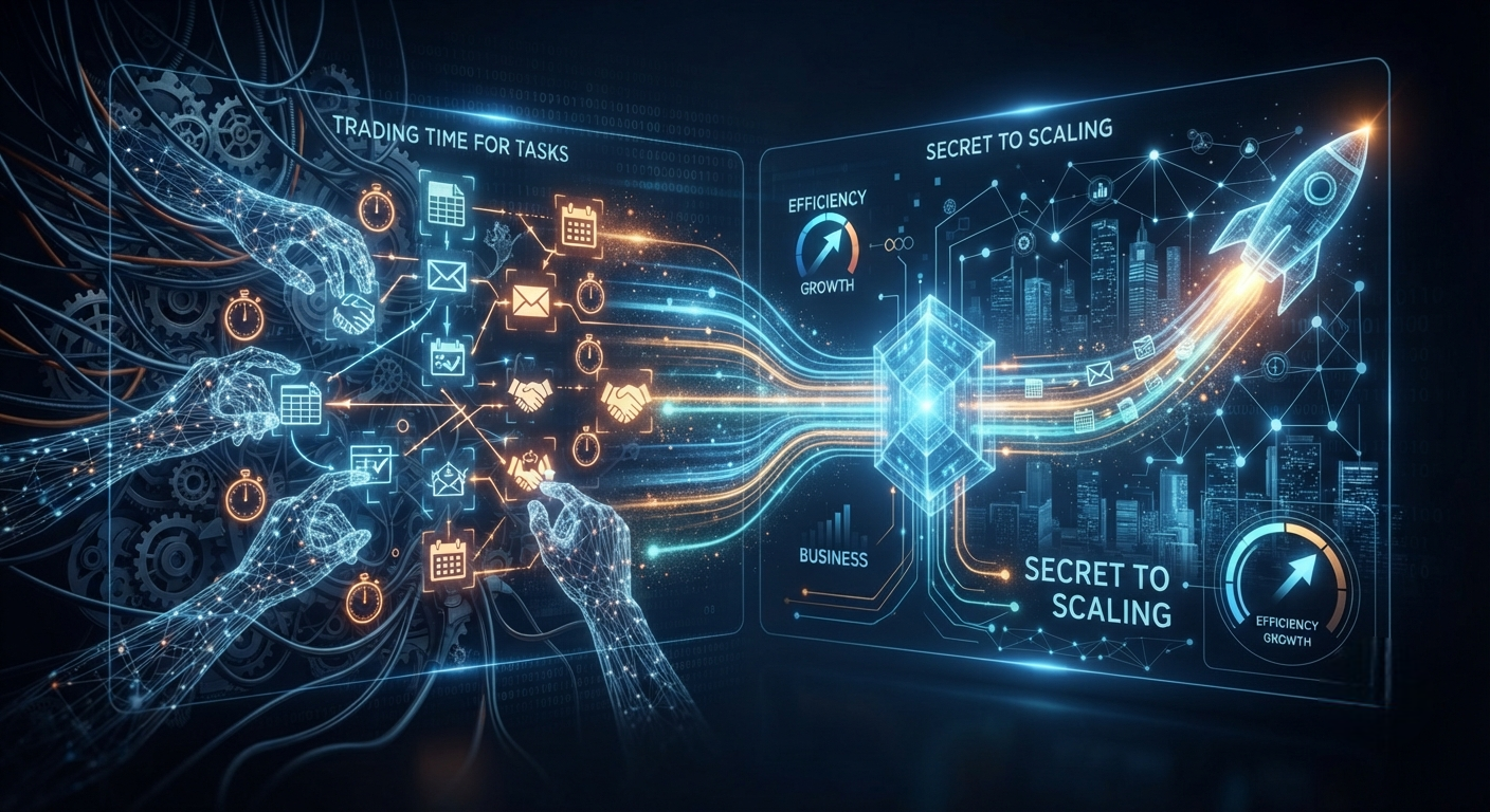 Stop Trading Time for Tasks: Why Business Automation is the Secret to Scaling 1 Business Automation