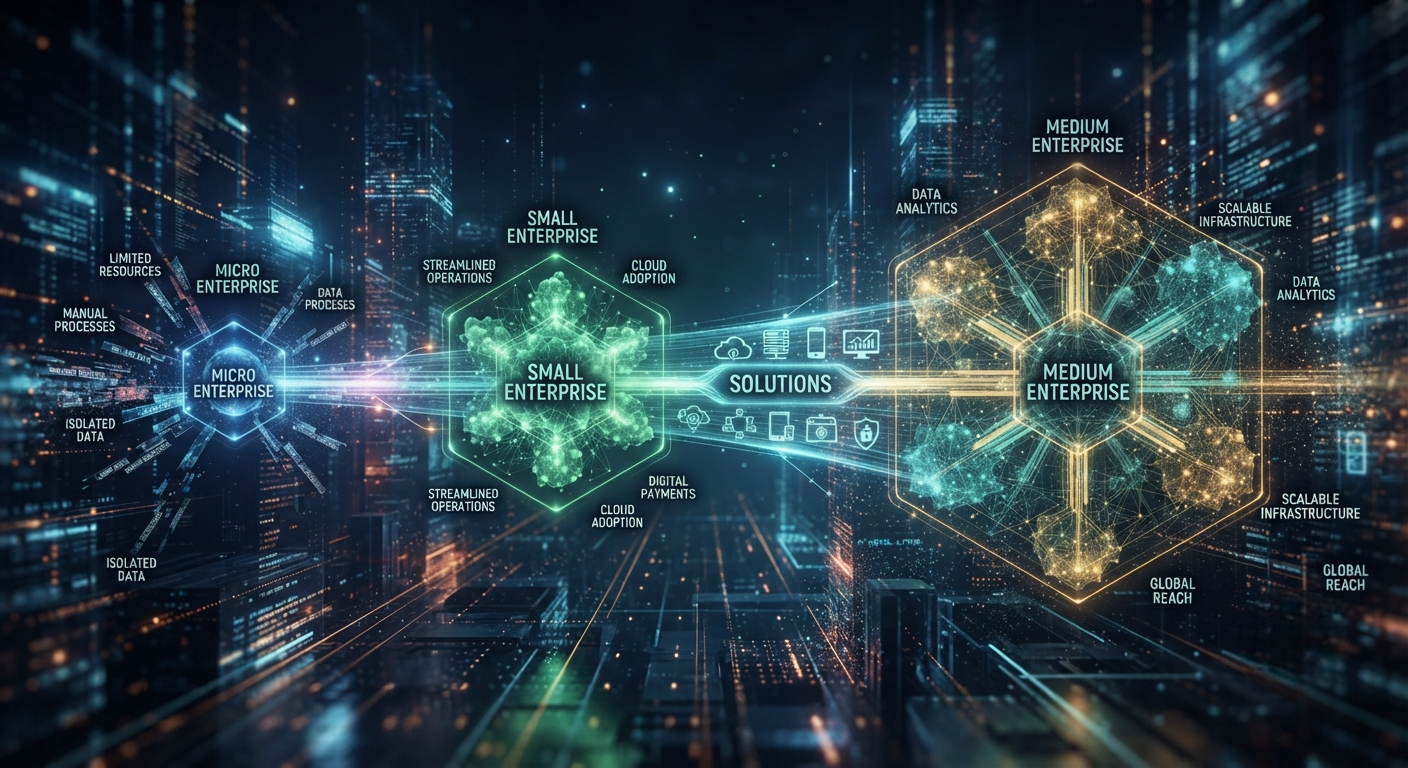 Digitalization of Enterprises: From Micro, Small, to Medium sized we handle Challenges and Bring Solutions 1 Digitalization of Enterprises: From Micro, Small, to Medium sized EdgeOfContent handles Challenges and Bring Solutions