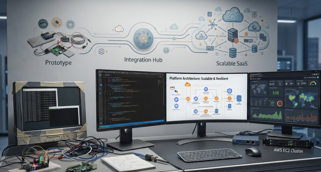 From Prototype to Scalable SaaS Platform 17 From Prototype to Scalable SaaS Platform