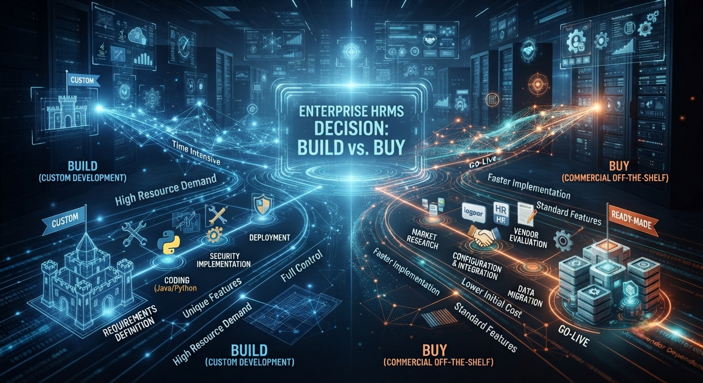 Build vs. Buy: The Enterprise Guide to Human Resources Management System Development