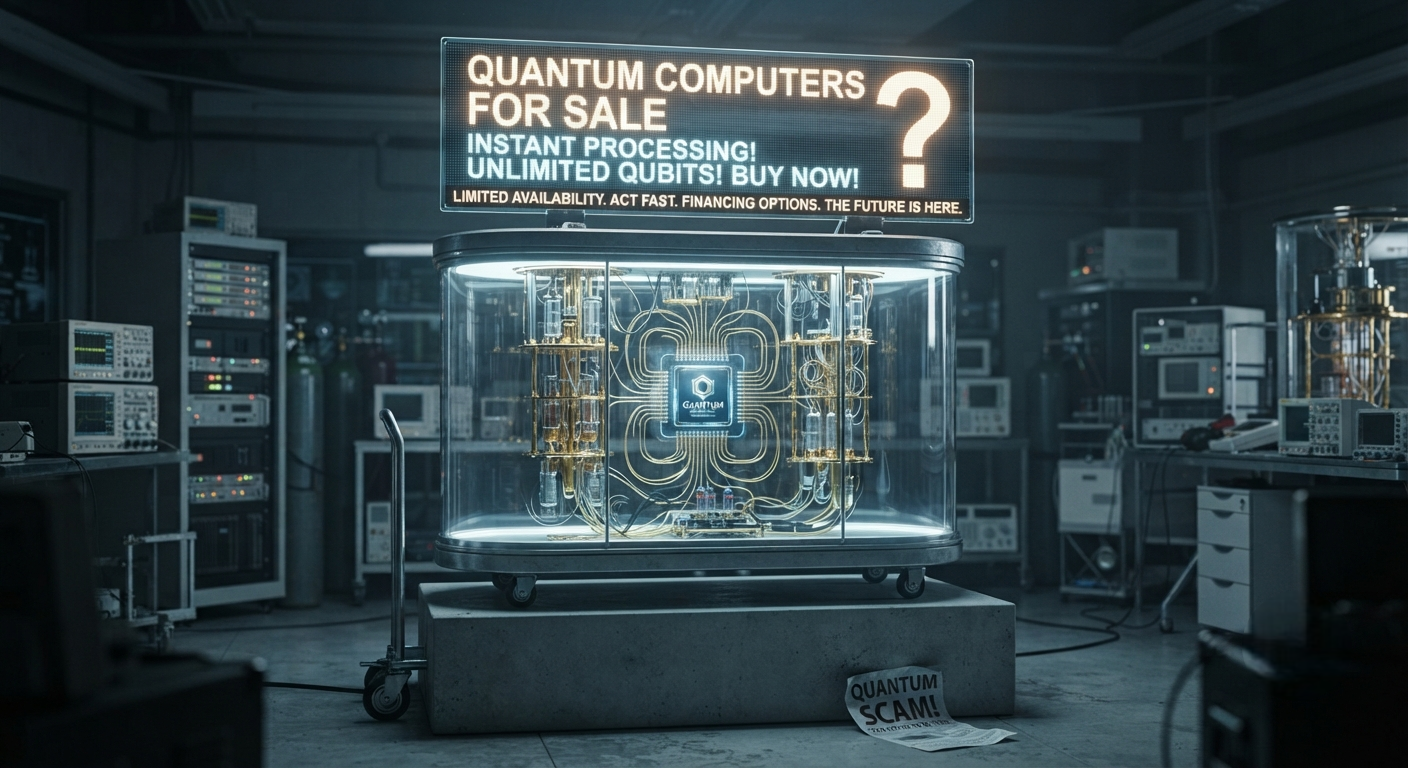The Truth About Quantum Computing Marketing Scams 1 The Truth About Quantum Computing Marketing Scams