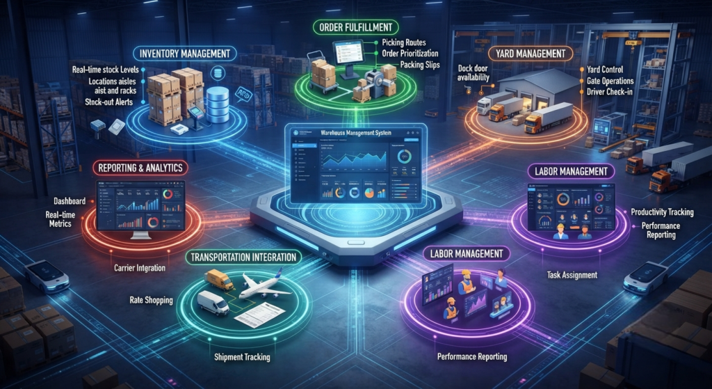 WMS Features Modules